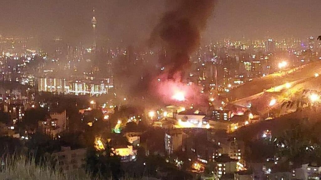 A deadly fire broke out during a crackdown on inmates inside the facility