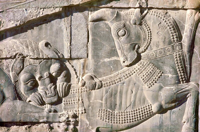 Persepolis Nowruz antikes Relief