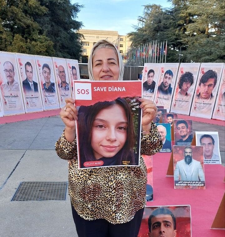 Association Welle | Une exposition organisée à Genève devant le siège de l'ONU met en lumière les exécutions en Iran